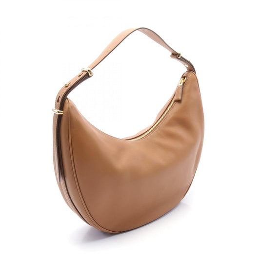 Prada Soft Grain Leather Shoulder Bag