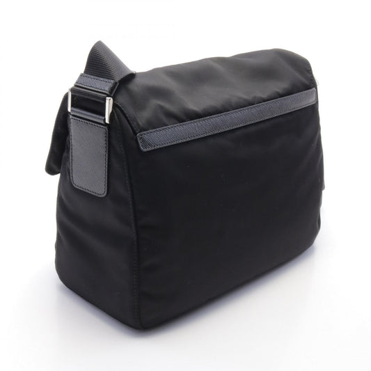 Prada Nylon Leather VELA Shoulder Bag
