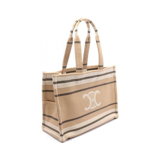 Celine Large Cabas Canvas Tote Bag