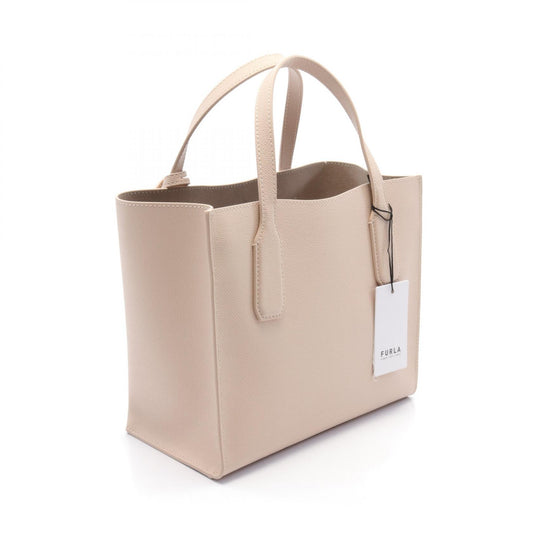Furla Classic Leather Handbag Beige