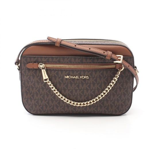 Michael Kors Jet Set PVC Leather Shoulder Bag