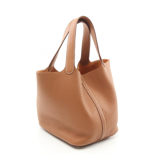 Hermes Picotin Lock MM Handbag Brown