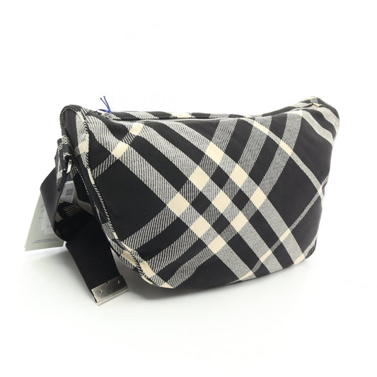 Burberry Large Shield Messenger Bag Black/White