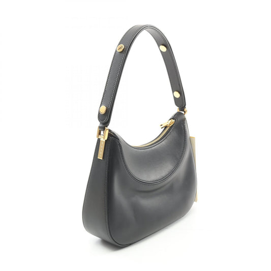 Marni Leather Shoulder Bag Black BMMP0103U0LV58900N99