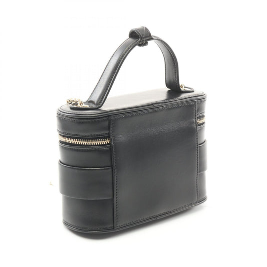 Roger Vivier Leather Shoulder Bag Black