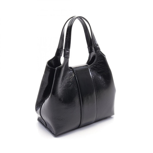 Roger Vivier Leather Viv Handbag Black