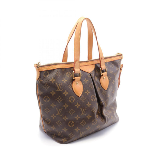 Louis Vuitton Palermo PM Handbag Monogram Brown