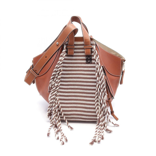 Loewe Hammock Medium Leather Handbag Brown
