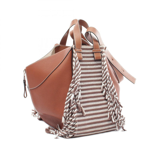 Loewe Hammock Medium Leather Handbag Brown