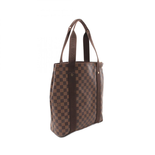 Louis Vuitton Damier Canvas Leather Tote Bag N52006