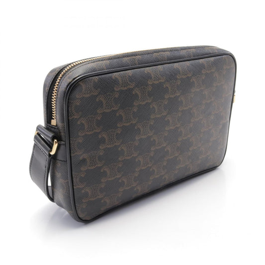 Celine Triomphe Medium Messenger Bag PVC Leather