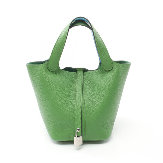 Hermes Picotin Lock PM Eclat Leather Handbag