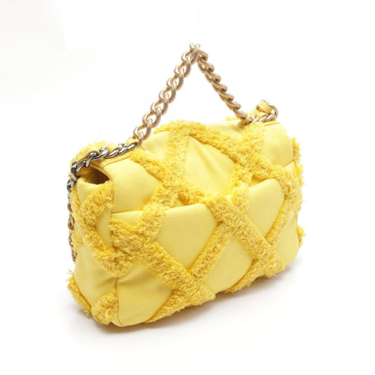Chanel 19 Matelasse Canvas Shoulder Bag