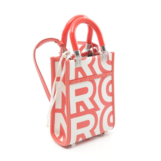 Fendi Sunshine Shopper Mini Leather Handbag