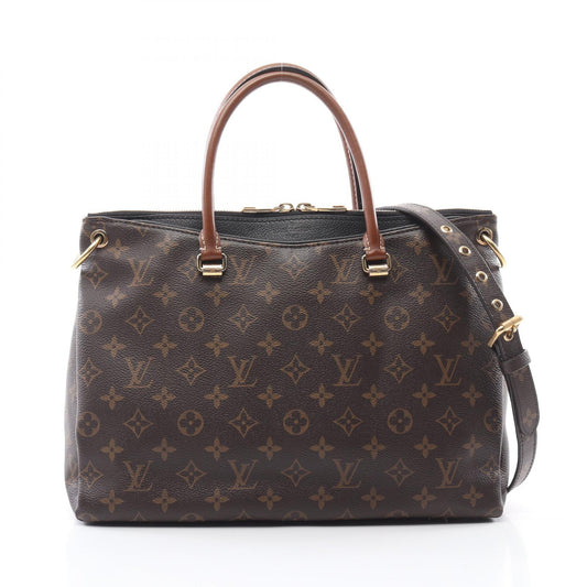 Louis Vuitton Monogram Canvas Leather Handbag M41064