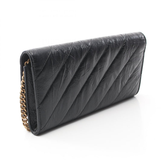 Balenciaga CRUSH Leather Shoulder Bag
