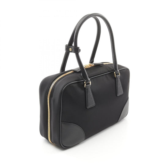 Prada Nylon Saffiano Leather Medium Handbag
