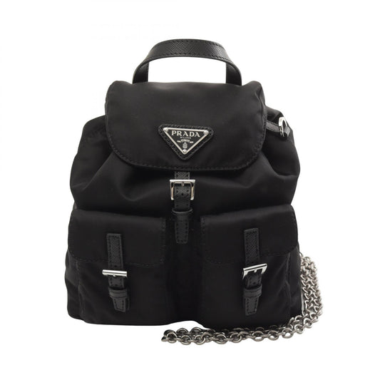 Prada Re-Nylon Saffiano Leather Shoulder Bag