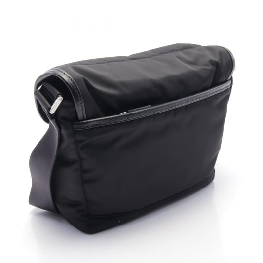 Prada Nylon Saffiano Leather Shoulder Bag