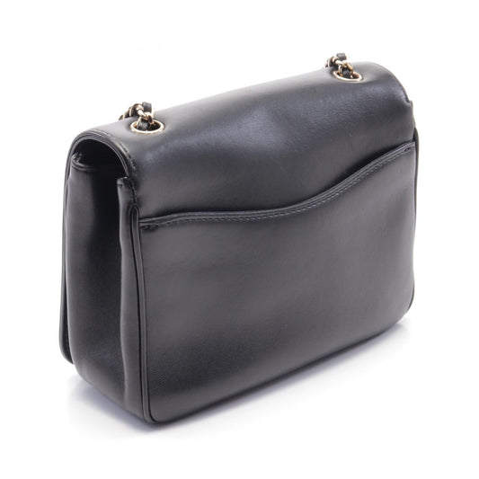 Chanel Leather Coco Mark Shoulder Bag AS0321