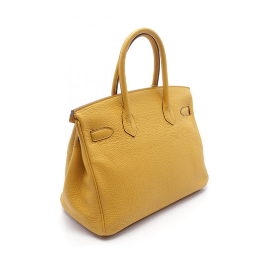 Hermes Birkin 30 Togo Handbag Yellow