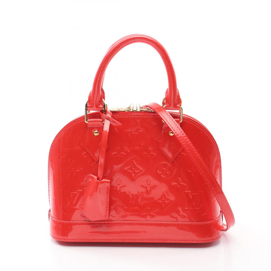 Louis Vuitton Vernis Alma BB Leather Handbag