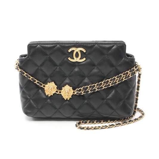 Chanel Lambskin Matelasse Shoulder Bag