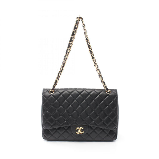 Chanel Lambskin Shoulder Bag Black