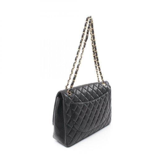 Chanel Lambskin Shoulder Bag Black