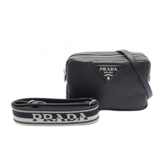 Prada VIT DAINO Leather Shoulder Bag 1BH082