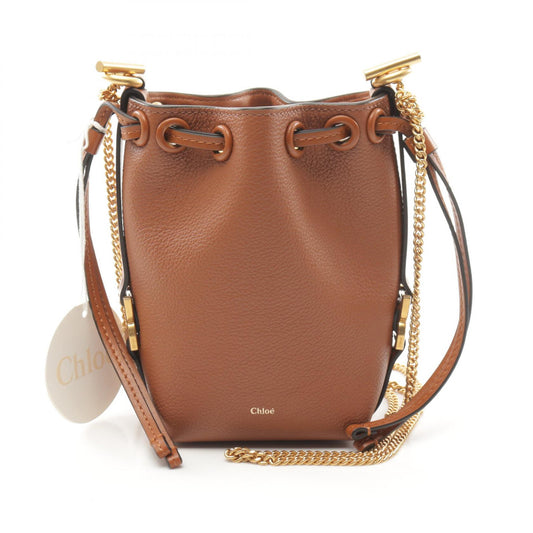 Chloe Marcie Micro Leather Bucket Bag