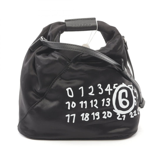 MM6 Japanese Nylon Leather Shoulder Bag