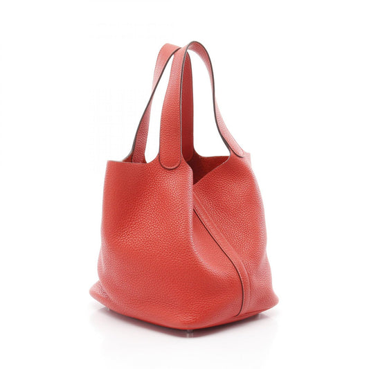 Hermes Picotin Lock MM Rouge Pivoine Handbag