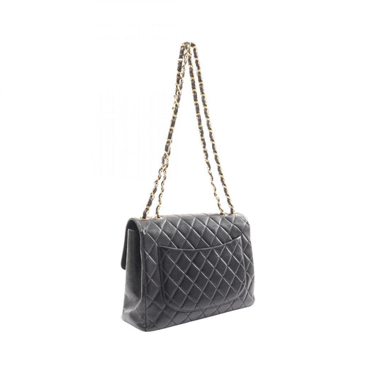 Chanel Lambskin Single Flap Shoulder Bag