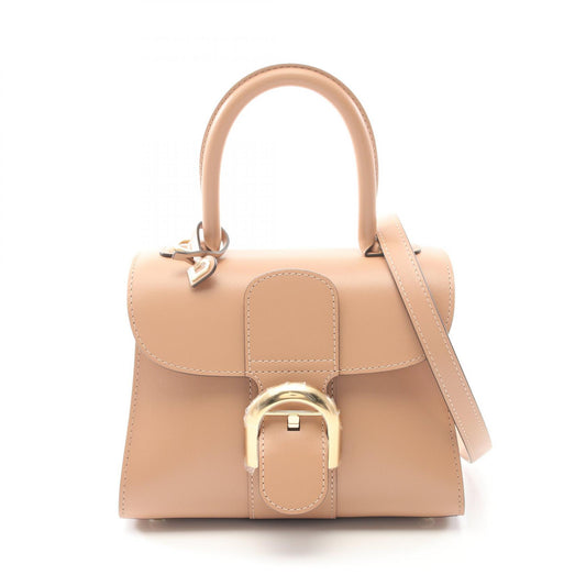 Delvaux Leather Handbag Brown