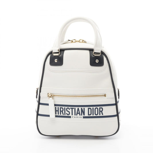 Dior VIBE Vertical Bowling Handbag Leather