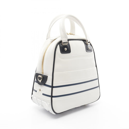 Dior VIBE Vertical Bowling Handbag Leather