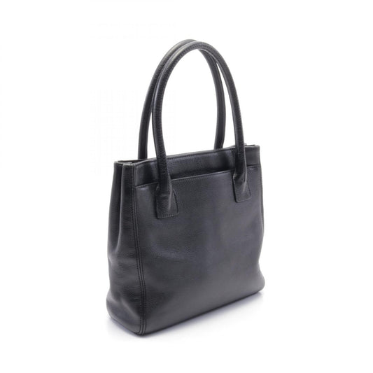 Chanel 2.55 Executive Tote Leather Bag Black