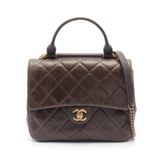 Chanel Leather Matelasse Shoulder Bag
