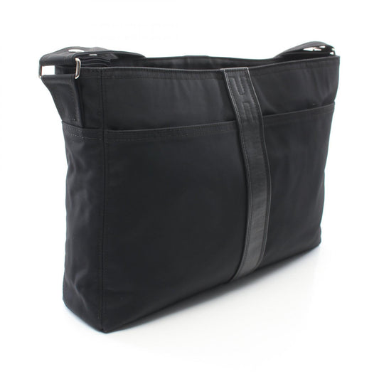 Hermes Acapulco Basas MM Nylon Leather Shoulder Bag
