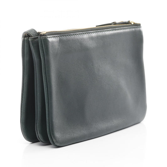 Celine Trio Small Leather Shoulder Bag