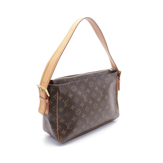 Louis Vuitton Vivacite GM Shoulder Bag Brown M51163