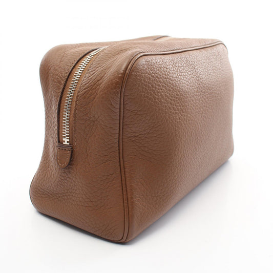 Hermes Victoria GM Clutch Bag Brown