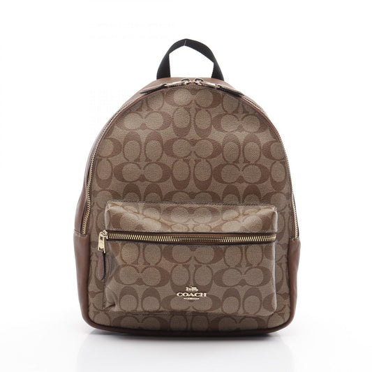 Coach Charlie Medium Signature Backpack F32200