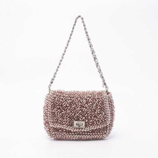 ANTEPRIMA Lucchetto Wire Shoulder Bag PVC Canvas