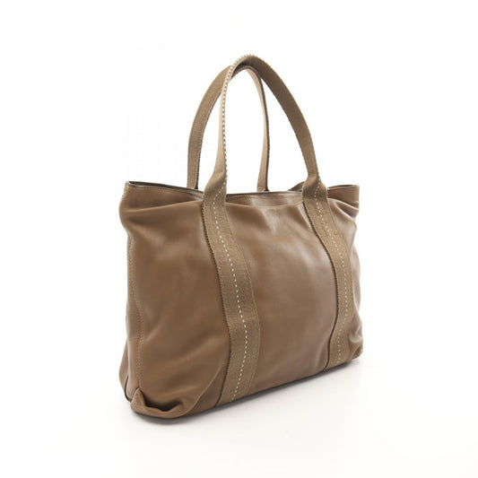 Hermes Canvas Handbag Khaki