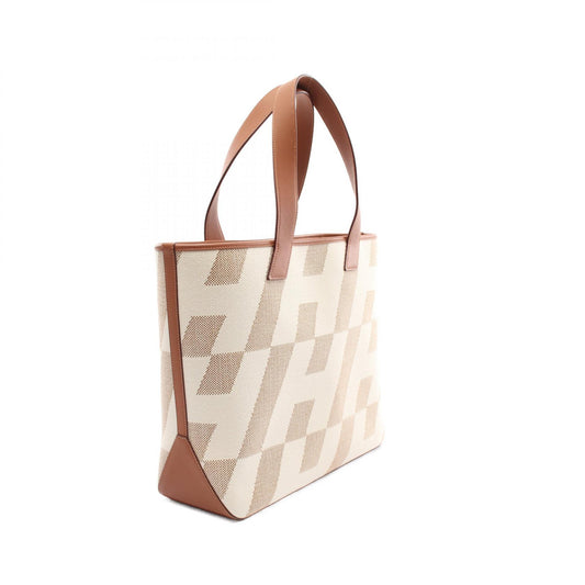 Hermes H Ambie GM Tote Bag Toile Ash