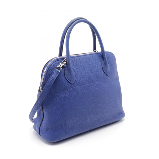 Hermes Bolide 31 Handbag Blue