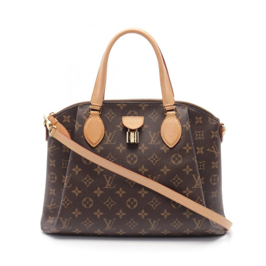 Louis Vuitton Rivoli MM Handbag Monogram Brown