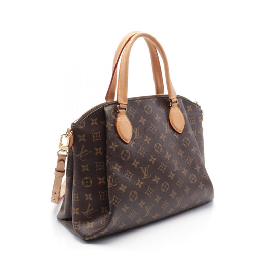 Louis Vuitton Rivoli MM Handbag Monogram Brown